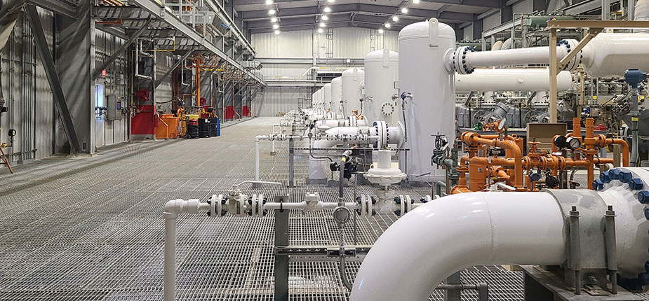 Natural gas storage facility